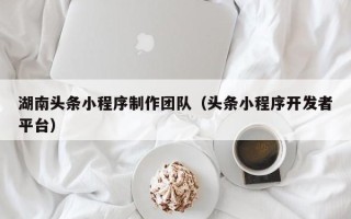 偃师湖南头条小程序制作团队（头条小程序开发者平台）